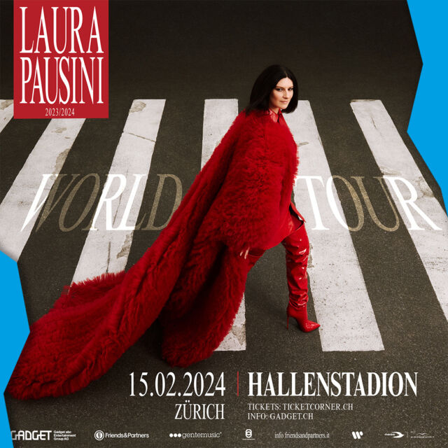 Laura Pausini feiert ihr Comeback💥! Auf ihrer Welttournee wird sie eine einzigartige Show abliefern, in der sie ihr bekanntes Repertoire um viel neue Musik ergänzt🎶. Wir sind schon sehr gespannt, wenn sie am 15.02.2024 bei uns in Zürich Halt einlegen wird🤩.

@gadget_ch @laurapausini @I_Love_Oerlikon @visitzurich #konzertankündigung #laurapausini #singer #italian #worldtour #2024 #concert #laura30 #livemusic #zuerich #hallenstadion