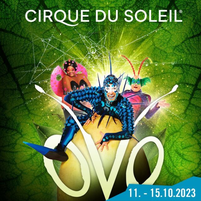Bühne frei für Cirque du Soleil 🎇! Die farbenfrohe Show mit einer atemberaubenden Akrobatik und einer Prise Humor kehrt mit OVO vom 11. - 15.10.23 zurück nach Zürich. Tickets sind ab heute auf unserer Website erhältlich. 

@cirquedusoleil @musical.ch @I_Love_Oerlikon @visitzurich  #cirquedusoleil #2023 #OVO #akrobatik #Insektenkolonie #humor #comedy #vorfreude #hallenstadion #zuerich
