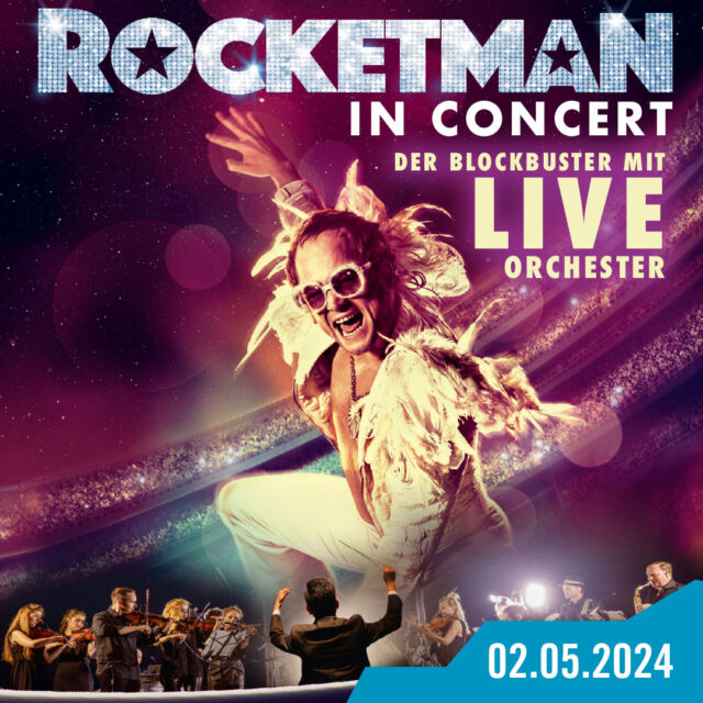 ⭐Showankündigung⭐ Rocketman in Concert bringt den Oscar-gekrönten Kinohit mit einer einzigartigen Inszenierung auf die Bühne! Am 02.05.2024 schwelgen wir nochmals in Erinnerung mit den grössten Hits von Elton John🤩.

Tickets sind ab dem 18.09.23 um 10:00 Uhr auf unserer Webseite erhältlich.

@takk_ab_entertainment @rocketmanmovie @eltonjohn #rocketman #live #orchester #musik #eltonjohn #blockbuster #popikone #hallenstadion #zuerich